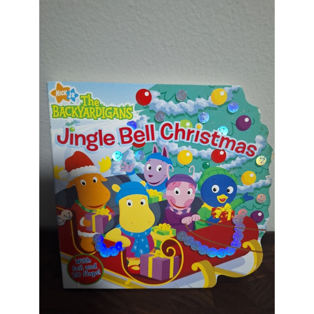 Nick Jr The Backyardigans Jingle Bell Christmas Lift The Flap Board Book 2007